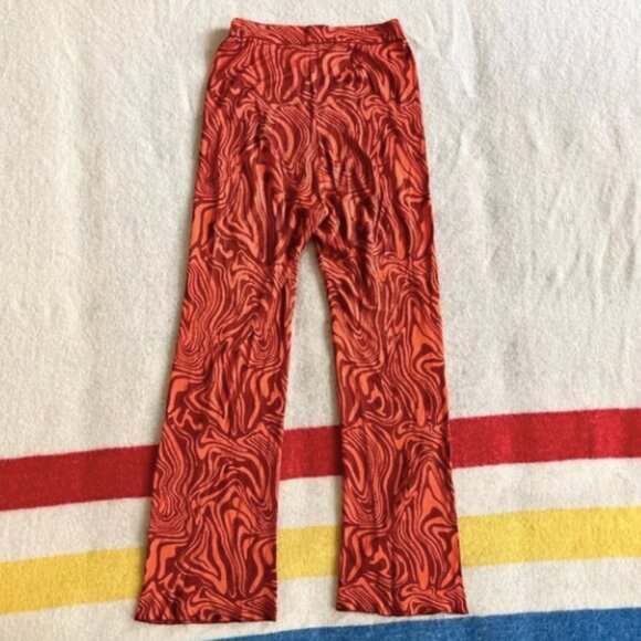 Paloma wool Claudia terracotta swirl pants - Picture 4 of 5